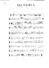 télécharger la partition d'accordéon Médora (Paso Doble) au format PDF