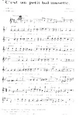 download the accordion score C'est un petit bal musette (Java) in PDF format