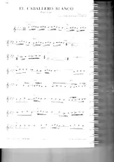 descargar la partitura para acordeón El Caballero Blanco (Paso Doble) en formato PDF