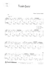 télécharger la partition d'accordéon Train jazz au format PDF