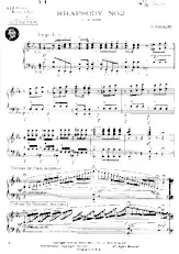 télécharger la partition d'accordéon Rhapsodie n°2  au format PDF