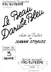 télécharger la partition d'accordéon Le Beau Danube Bleu (Arrangement Max Francy) au format PDF
