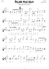 download the accordion score Boléro pour Deux in PDF format