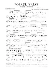 download the accordion score Popaul Valse in PDF format