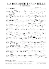 download the accordion score La bourrée tarentelle in PDF format