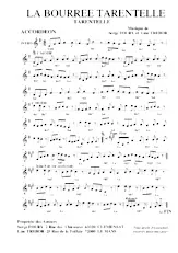 descargar la partitura para acordeón La bourrée tarentelle en formato PDF