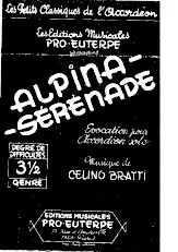 télécharger la partition d'accordéon Alpina Sérénade au format PDF