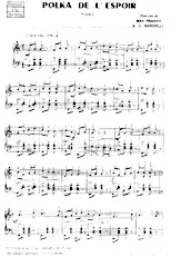 download the accordion score Polka de l'Espoir in PDF format
