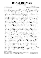 télécharger la partition d'accordéon Danse du Pays (Tarentelle) au format PDF