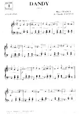 descargar la partitura para acordeón Dandy (Java) en formato PDF