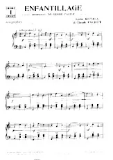 download the accordion score Enfantillage in PDF format
