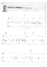 descargar la partitura para acordeón Vieille Canaille (You rascal you) en formato PDF