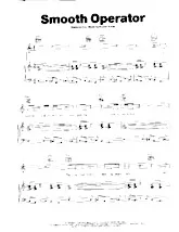 descargar la partitura para acordeón Smooth Operator en formato PDF