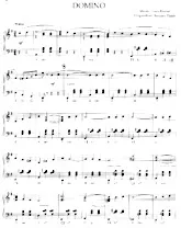 descargar la partitura para acordeón Domino (Valse Chantée) en formato PDF