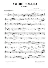 download the accordion score Votre Boléro in PDF format