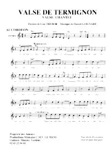 download the accordion score La valse de Termignon in PDF format