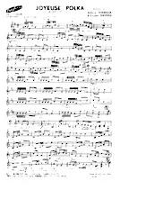 descargar la partitura para acordeón Joyeuse Polka en formato PDF