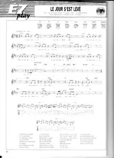 download the accordion score Le jour s'est levé in PDF format