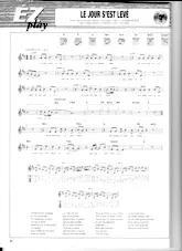 descargar la partitura para acordeón Le jour s'est levé en formato PDF