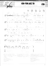 descargar la partitura para acordeón New York avec toi en formato PDF