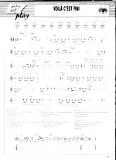 download the accordion score Voilà c'est fini in PDF format