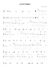 download the accordion score Attendez (Relevé) in PDF format