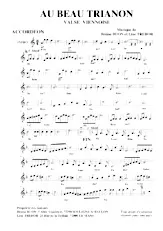 télécharger la partition d'accordéon Au beau trianon (Valse Viennoise) au format PDF