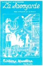 descargar la partitura para acordeón La Savoyarde (Arrangement Fernyse) (Valse Montagnarde) (1er Accordéon) en formato PDF