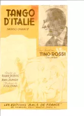 télécharger la partition d'accordéon Tango d'italie au format PDF
