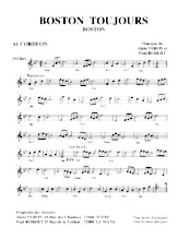 download the accordion score Boston toujours in PDF format