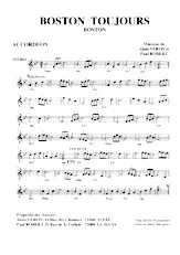 descargar la partitura para acordeón Boston toujours en formato PDF