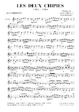 download the accordion score Les deux chipies (Cha Cha) in PDF format