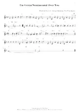 download the accordion score I'm gettin' sentimental over you in PDF format