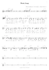 scarica la spartito per fisarmonica Work Song (Relevé) in formato PDF
