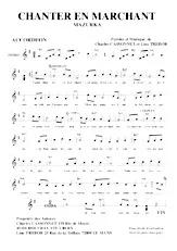descargar la partitura para acordeón Chanter en marchant (Mazurka) en formato PDF
