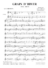 télécharger la partition d'accordéon Grain d'hiver (Fox Trot) au format PDF