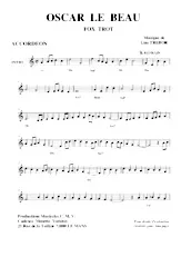 télécharger la partition d'accordéon Oscar le beau (Fox Trot) au format PDF