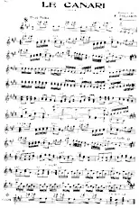 télécharger la partition d'accordéon Le Canari (Polka) au format PDF