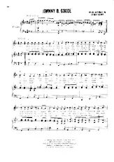 download the accordion score Johnny B Good in PDF format