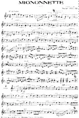 descargar la partitura para acordeón Mignonnette (Valse) en formato PDF