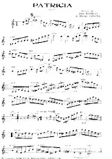 scarica la spartito per fisarmonica Patricia (Valse) in formato PDF