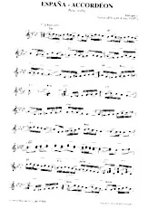 descargar la partitura para acordeón España Accordéon (Paso Doble) en formato PDF