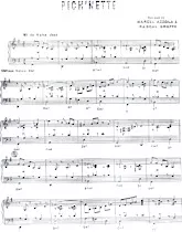 télécharger la partition d'accordéon Pich'nette (Valse Jazz) au format PDF