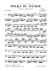 télécharger la partition d'accordéon Polka du Davier au format PDF