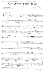 download the accordion score Un crème pour deux (Fox) in PDF format