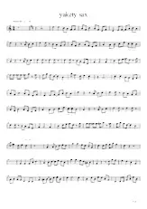 descargar la partitura para acordeón Yakéti Sax en formato PDF