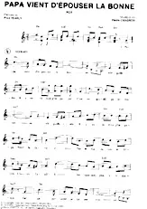 download the accordion score Papa vient d'épouser la bonne (Fox) in PDF format