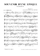 download the accordion score Souvenir d'une époque (Scottisch) in PDF format
