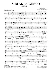 descargar la partitura para acordeón Sirtakus Greco en formato PDF