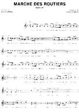 download the accordion score Marche des Routiers in PDF format